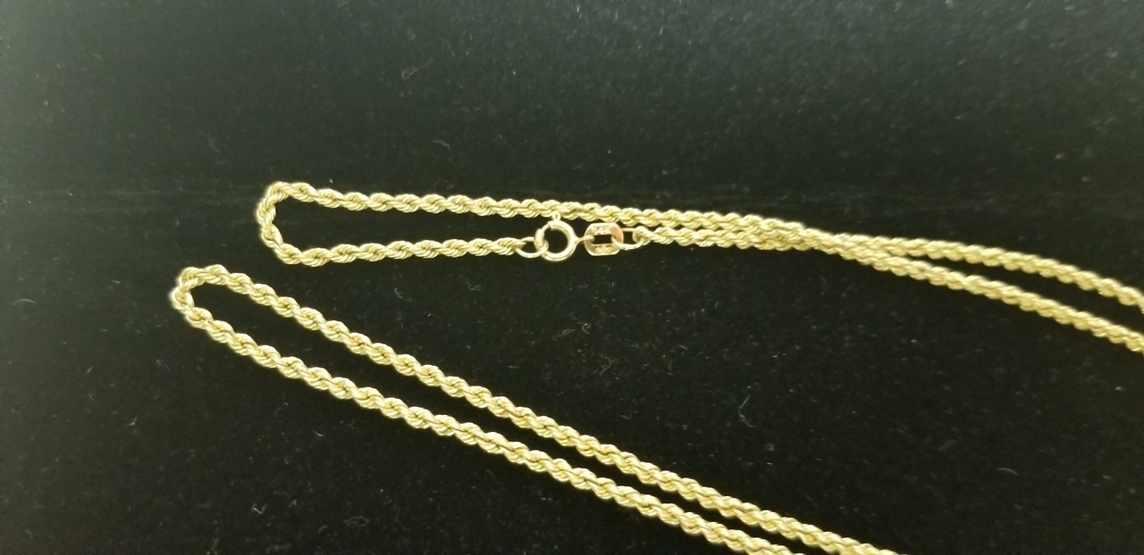 14K BBB Gold Chain - Bailey Banks 