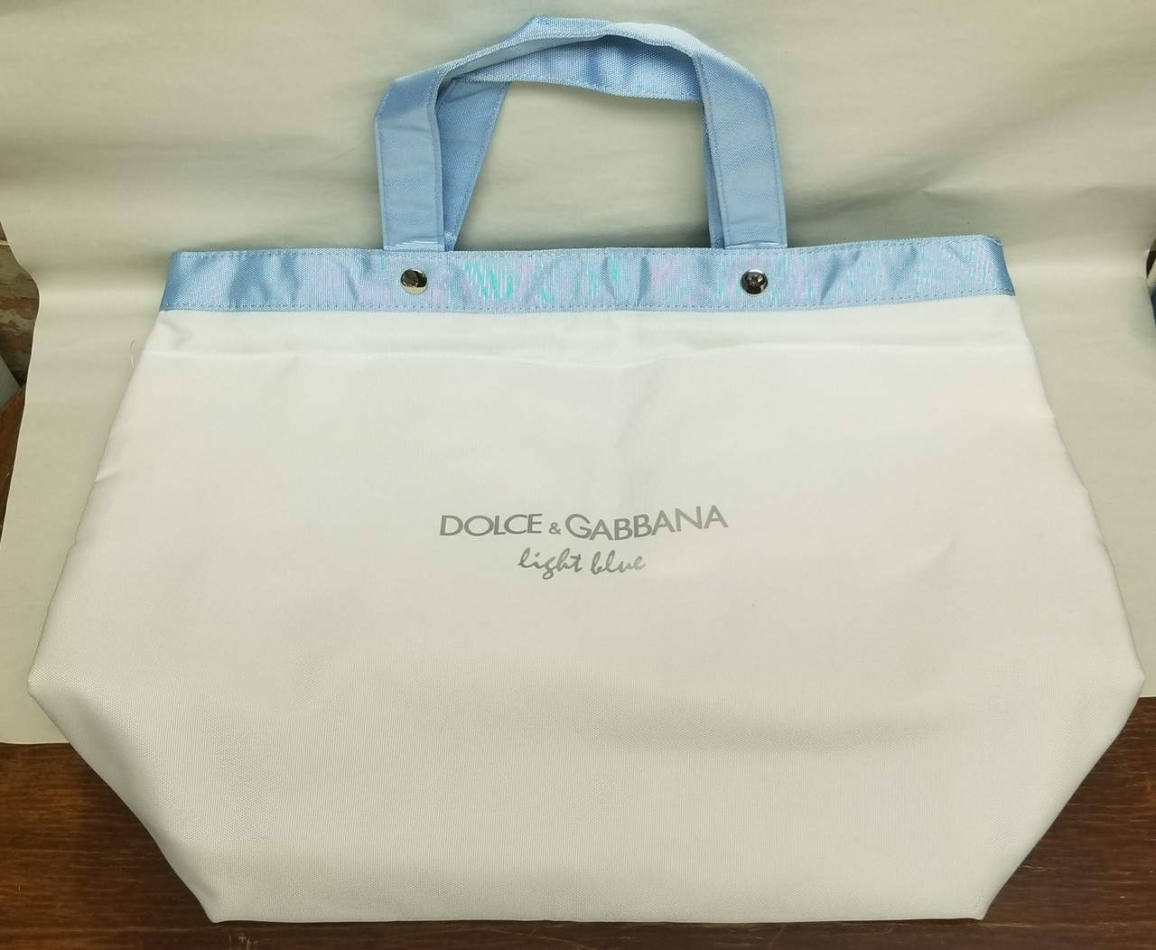 Light Blue Tote Bag - Dolce&Gabbana