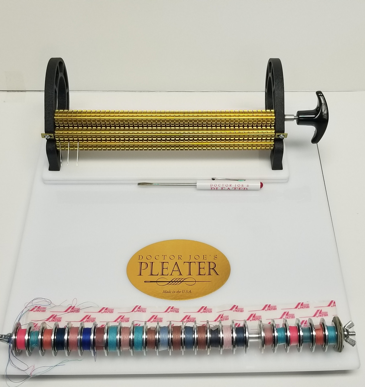READ PLEATERS プリーツ製作器具セット Doctor Joe's PLEATER Machine & Accessories - Annie Rooster's Sally