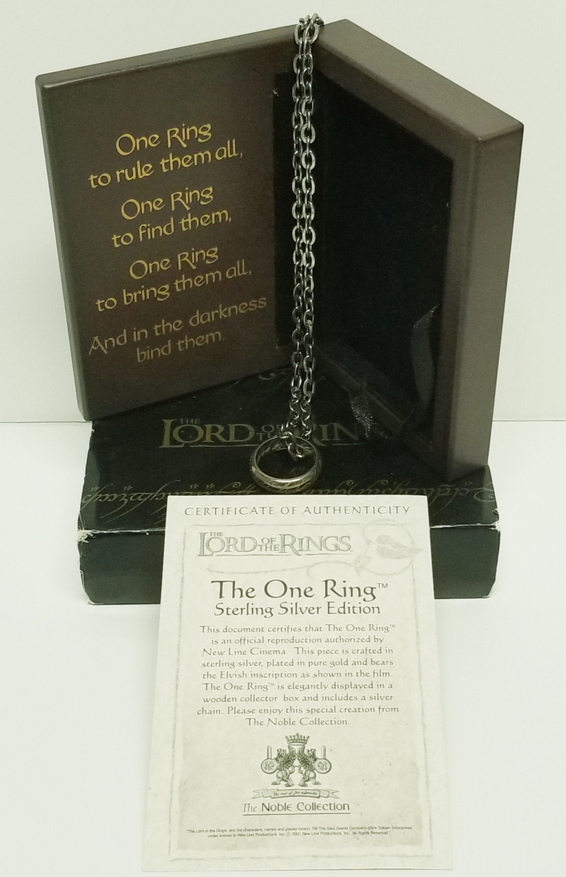 The Noble Collection The One Ring N/A Gadget Divers, Doré, Estándar The Noble Collection The One Ring N/A Gadget Divers, Doré, Estándar