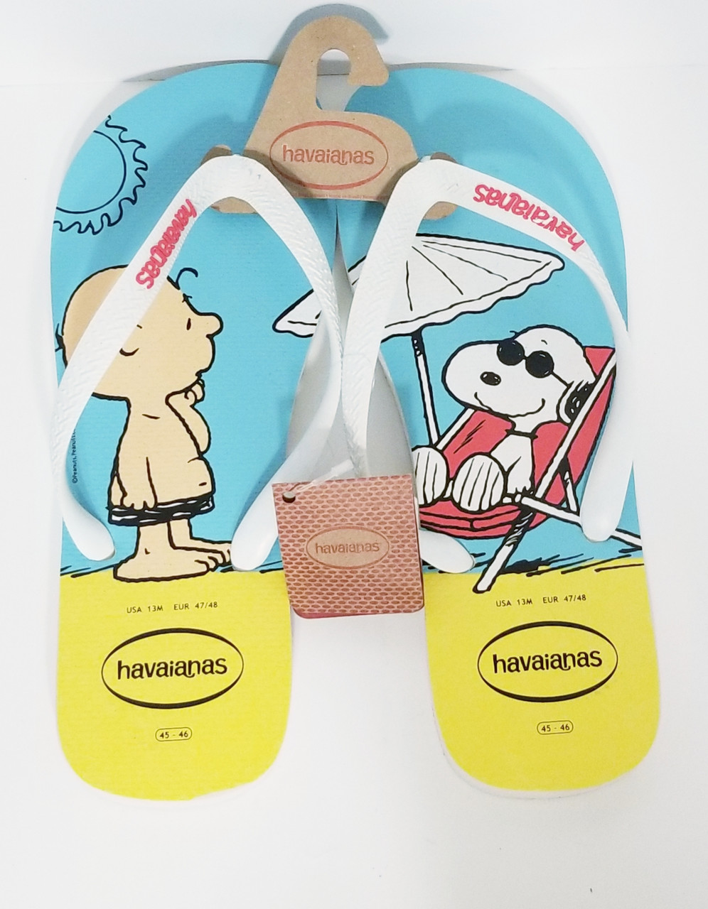 stapel geschiedenis afgunst Charlie & Snoopy Havaianas Flip Flops MEN's Size 13 - Annie Rooster's Sally  Ann's Antiques, Collectibles And More...