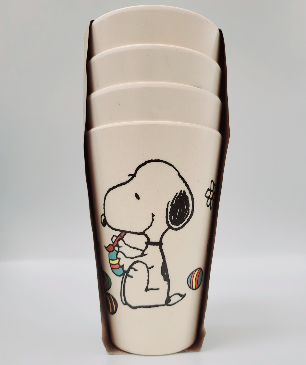 PEANUTS Snoopy & Woodstock Easter Cups (Set Of 4) - ECO - Annie