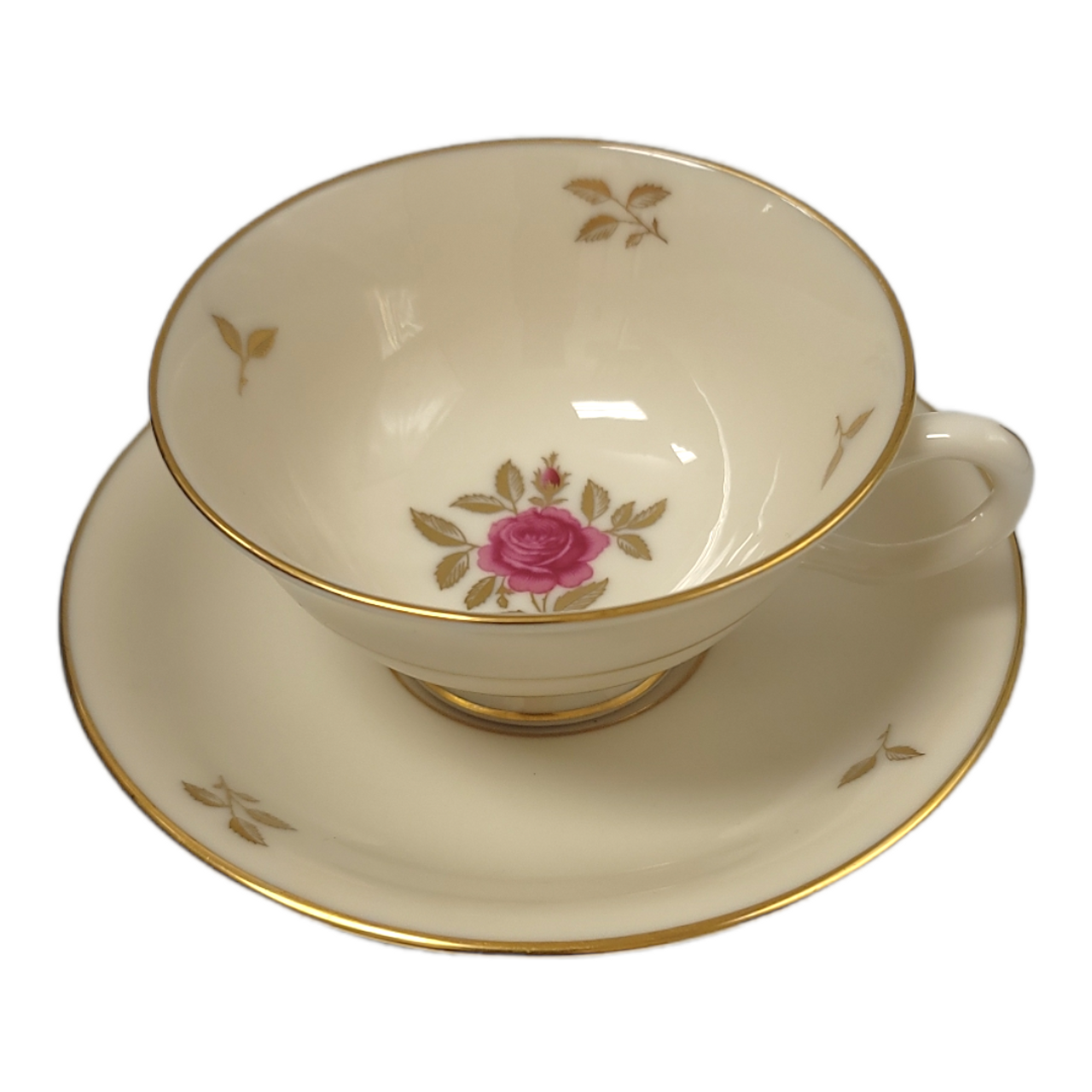 Rhodora Footed Cup & Saucer By LENOX - Annie Rooster's Sally Ann's ...