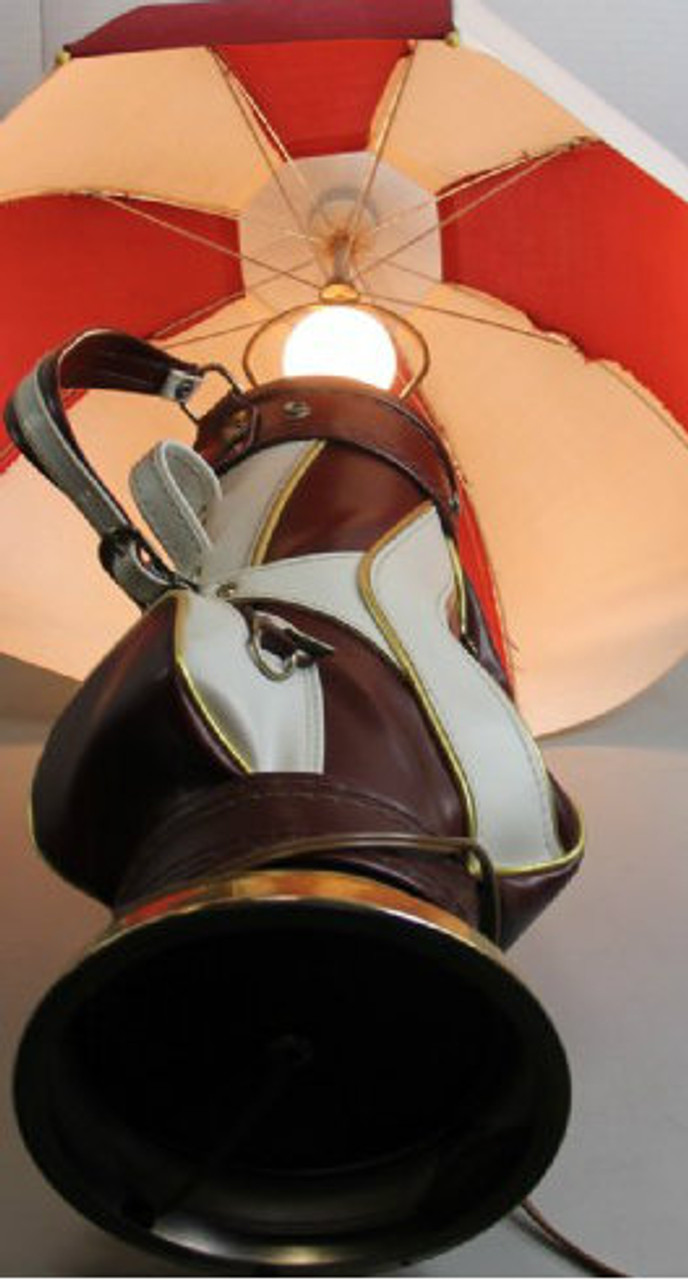 Lot Detail - Vintage Leather 'Tufhorse' Golf Bag