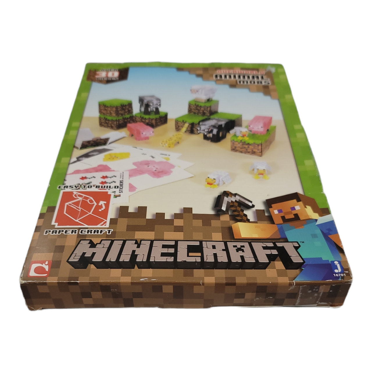  Minecraft Papercraft - Minecart Set, Over 48 Piece : Toys &  Games