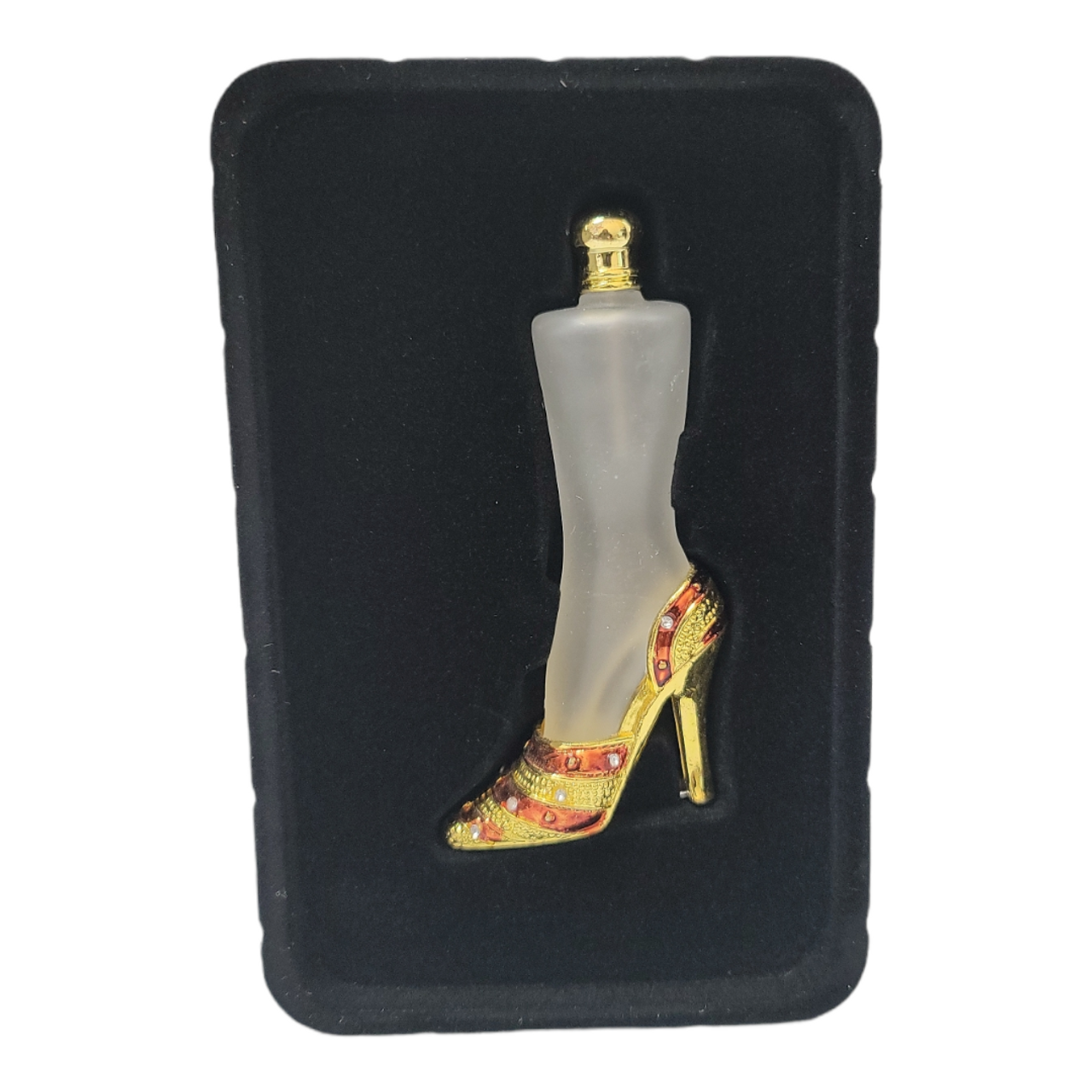 90ml high heel shoes shape glass perfume bottle | Products | Xuzhou Tian Xi  Glass Bottle Co., Ltd