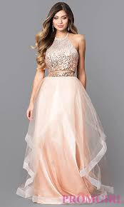 halter top homecoming dress