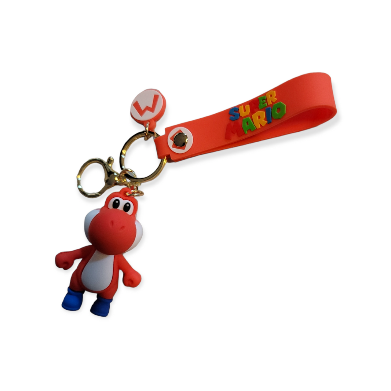 Super Mario Bros Red Yoshi Keychain - Annie Rooster's Sally Ann's