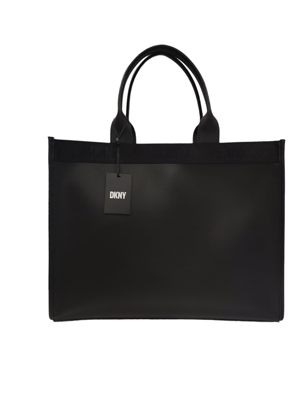 DKNY real leather ladies large black purse | eBay