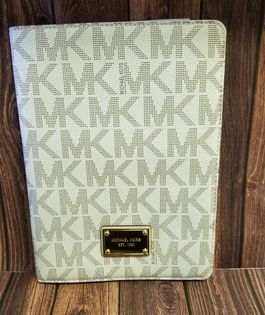 Michael Kors - Logo Vanilla iPAD Case (Large Device) - Annie Rooster's  Sally Ann's Antiques, Collectibles And More...