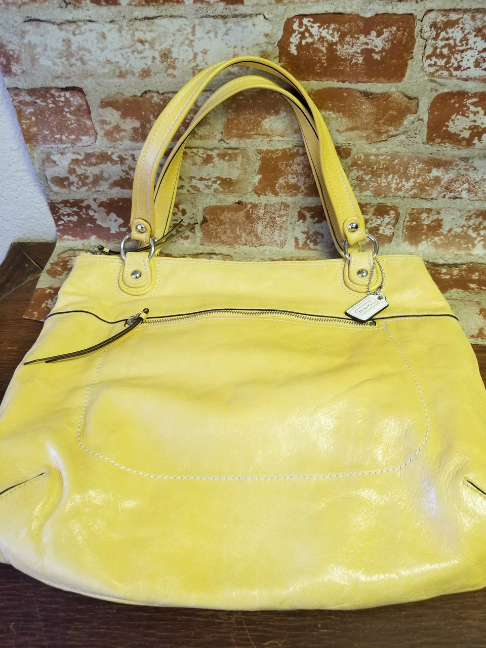 COACH Tabby Shoulder Bag 26 in Yellow | Lyst