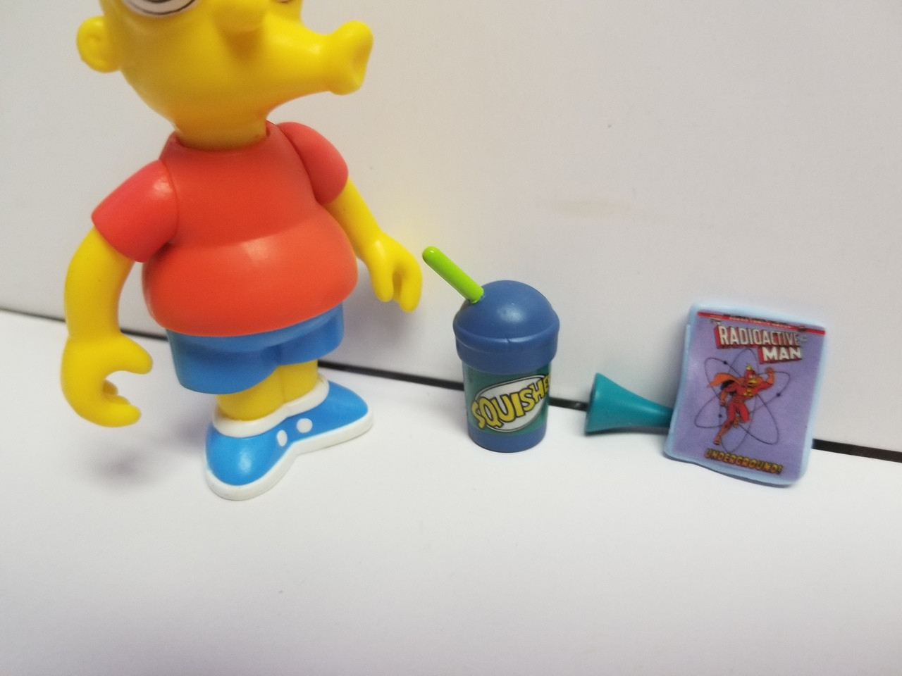 The Simpsons - Brain Freeze Bart World of Springfield Playmates 