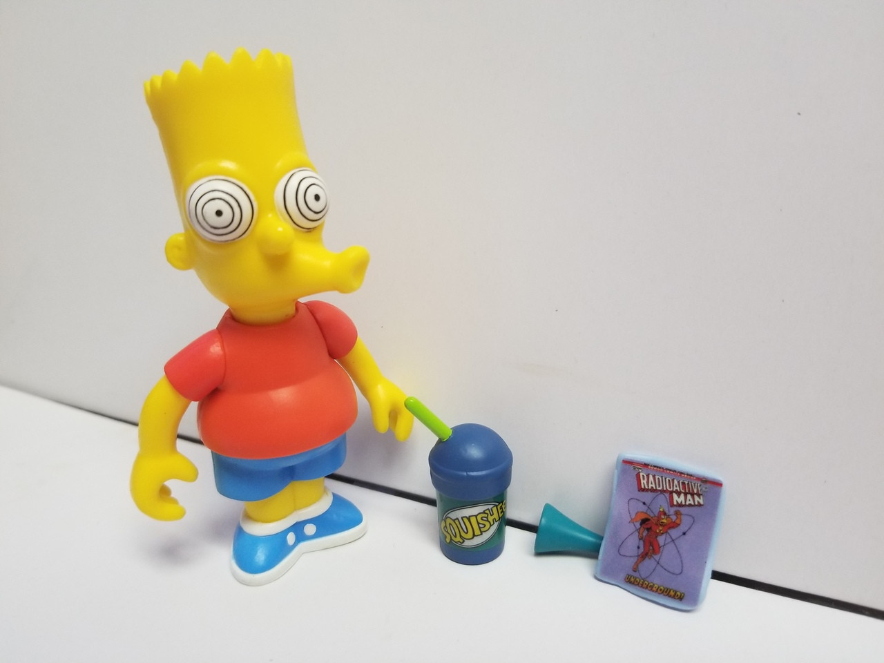 The Simpsons - Brain Freeze Bart World of Springfield Playmates