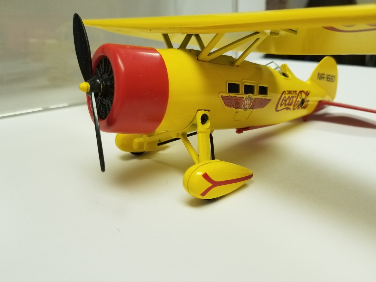 【希少】COCA COLA 1929 LOCKHEED AIR ダイキャスト Coca Cola Coin Bank 1929 Lockheed Air Express Airplane Bank