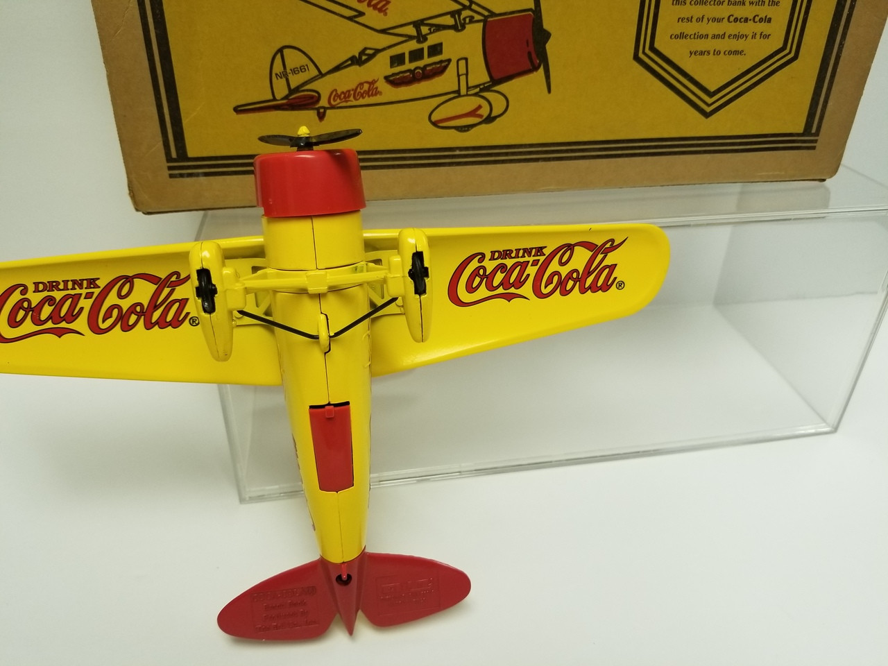 Coca Cola - 1929 Lockheed Air Express Die-Cast Metal Coin