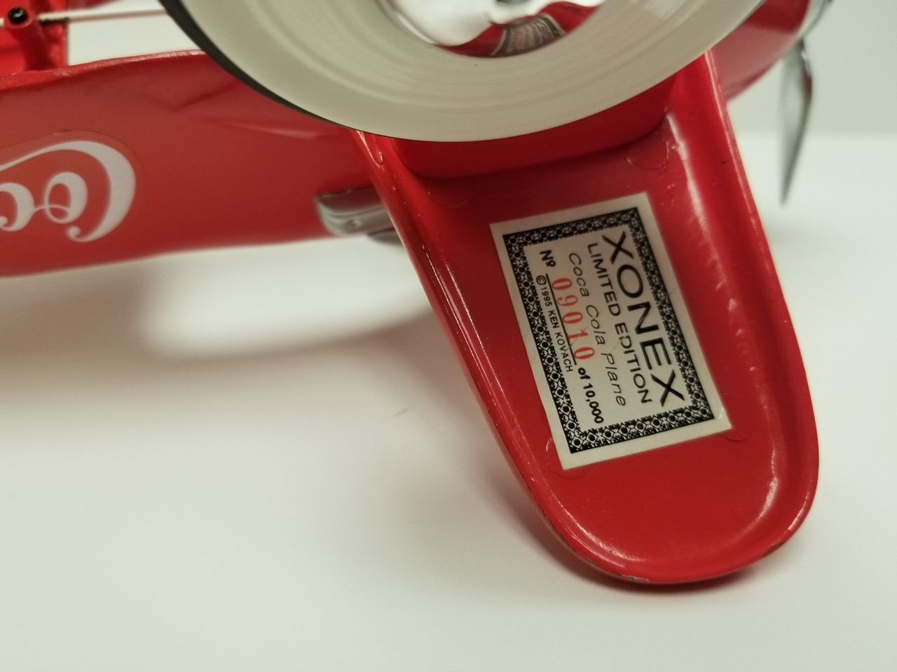 【超激レア】Coca-Cola Pedal Plane レッド 箱付き Coca Cola Vintage Red Pedal Plane Collector Edition 1:18