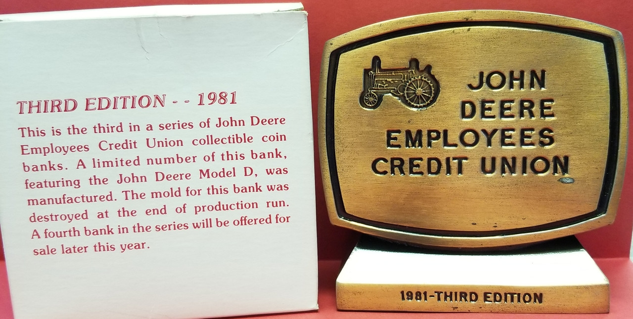 1981 John Deere Employees Credit Union Bank LIMITED THIRD EDITION