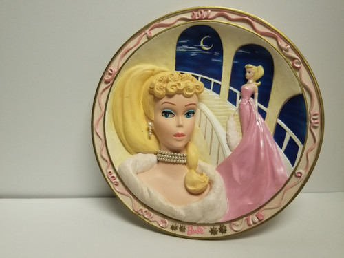 "Enchanted Evening" First Issue In Forever Glamorous Barbie Plate