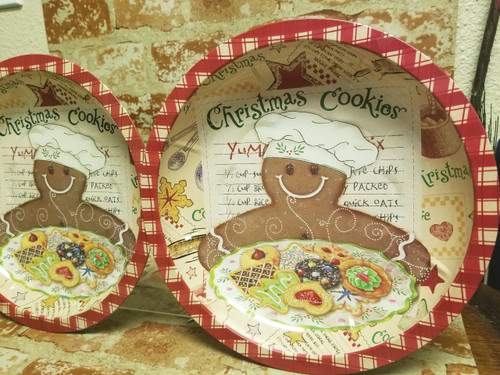 Pair of 2 Nostalgic Christmas Cookies 