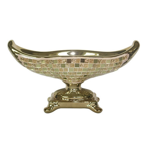 Gold Mirazzo Decor Vase/Bowl