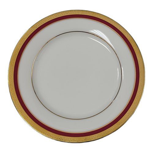 Bread & Butter Plate Fashion Buffet Gold (Red Band) by CHARTER CLUB