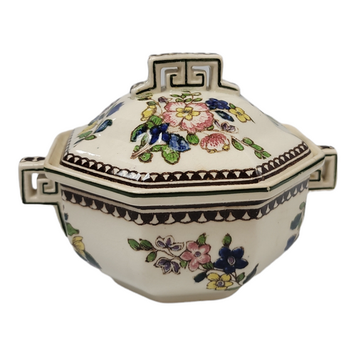 Sauce Tureen By Royal Doulton "Old Leeds Spray" Collection