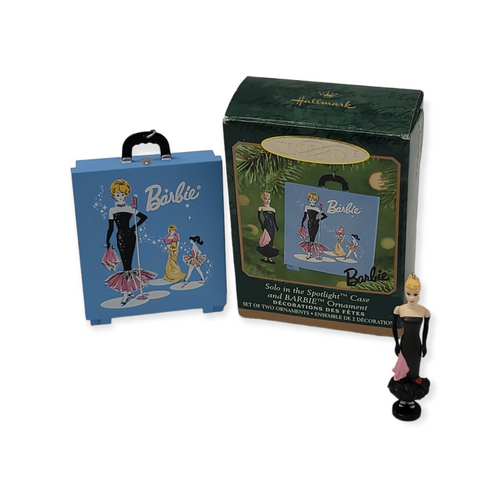 Solo In The Spotlight Case & Barbie Miniature Keepsake Ornament 