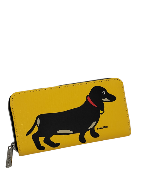  Marc Tetro Dachshund Wiener Dog Long Zipper Wallet