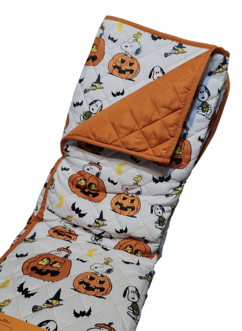PEANUTS  Snoopy Woodstock & The Great Pumpkin Reversible Quilt KING Size
