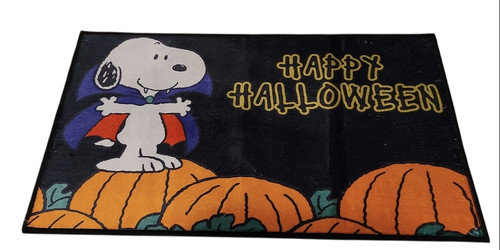 PEANUTS Vampire Snoopy Happy Halloween The Great Pumpkin Rug