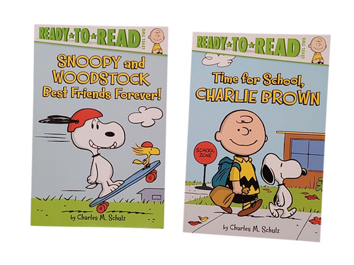 Time For School Charlie Brown and Snoopy and Woodstock Best Friends Forever! Ready To Read Books