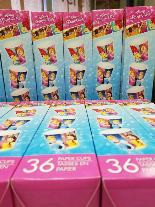 11 Boxes Disney Princess Cups