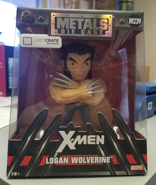 Metal Die Cast - X-MEN Logan Wolverine