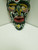 Polychrome  Wooden Devil Mask