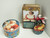 Collection of 3 Christmas Santa's from Coca Cola, Daher and Norman Rockwell