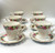 Vtg Fine Porcelain Tea Service for 6 - Floral and Lace Pierced Hearts