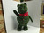 Artificial Pine Teddy Bear Shaped Christmas Decor ( 17"inch  tall) 