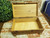 Vtg Handcrafted Wood Trinket/Letter Box w/ Cottage Scenary
