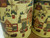 3 Pc Vintage Christmas Tins - Snow Town Scene