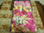 100% Polyester Scarf - Pink & Floral