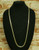 Vintage Gold-Tone Flat-Braided Necklace - 35" 