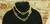 Vintage? Couture? Gold-Tone Large Linked Necklace with Lg Oval/Crystals