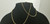 30" Gold-Tone and Black-Cord Rope Chain/Necklace Vtg Trifari?