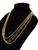 Vintage Gold-Tone Multi-5 Strand Necklace