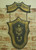 Large Wood Coat Of Arms Chain-Linked Plaques