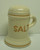 Vintage Large Salt Doom Stein-Style Shaker