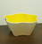 Bright Yellow Heart-Shaped Large Serving Bowl & 4 Individual Bowls