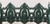 Wall/Shelf Park Bench A Burwood Prod - Hunter Green/Brown