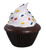 Life-Size Chocolate and White Frosted w/Sprinkles Prop, Party Decor 