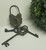 Faux Lock & Key Decor (3 Keys & 1 Lock)